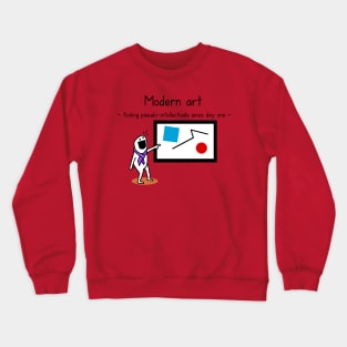 False connoisseur Crewneck Sweatshirt